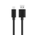 Miniatyrbild 2 av 3: UNITEK Y-C474BK USB-kabel USB 3.2 Gen 1 (3.1 Gen 1) 1 m USB A USB C Svart
