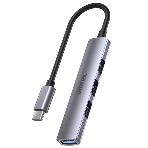 Hubb Unitek H1208B USB-C / 3x USB-A 2.0, USB-A 3.0
