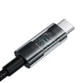 Pikkukuva 4 / 7: Baseus Gem USB C - USB C -pikalatauskaapeli 1 m 100 W Musta