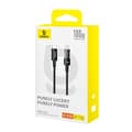 Pikkukuva 6 / 7: Baseus Gem USB C - USB C -pikalatauskaapeli 1 m 100 W Musta