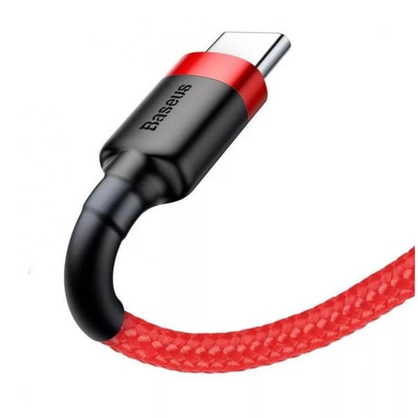 Baseus CATKLF-U09 mobiltelefonkabel Sort, Rød 3 m USB A USB C