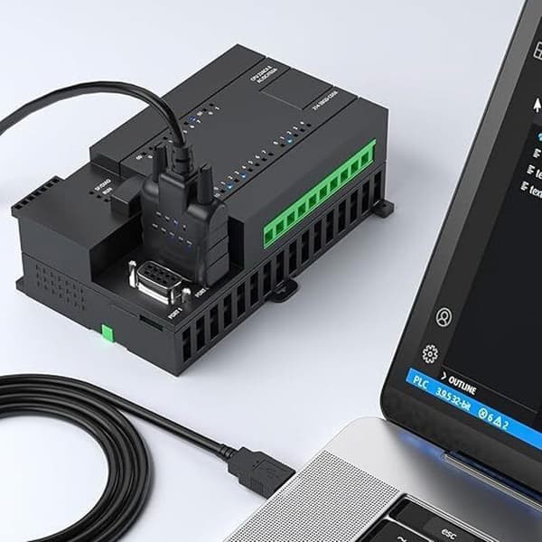 USB till seriekabel-adapter - USB232A-E-A - DB9 - 1m kabel - Kompatibel med Windows/macOS/Linux - 9 LEDar