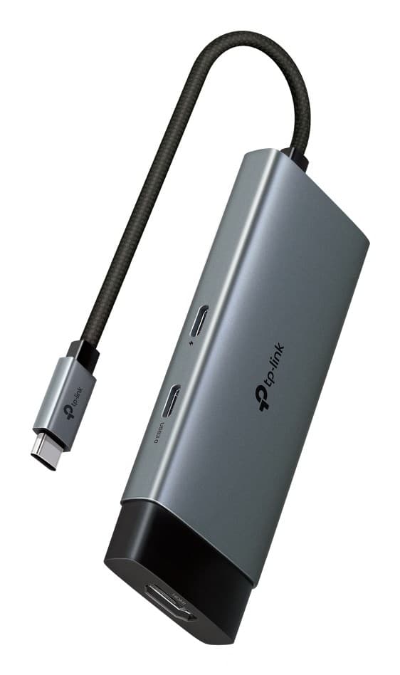 TP-Link UH5020C gränssnittshub USB Typ-C 5000 Mbit/s Grå