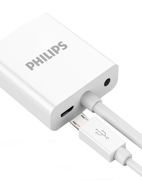 Philips HDMI til VGA-kabelkonverter med lyd-SWR1620 kabel til tilslutning af set-top-boks og projektionsskærm