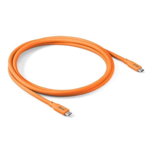 Club 3D - USB typ C-kabel - 24 pin USB-C till 24 pin USB-C - 2 m