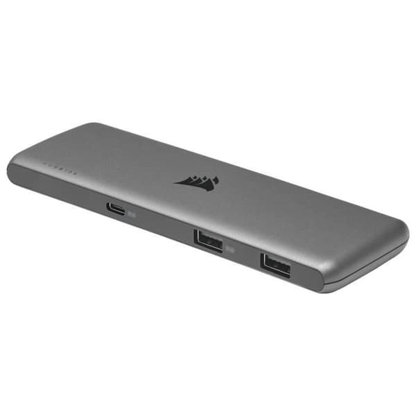Corsair USB100 Extension Hub - 7 USB-C/UBS-A-portar - 3 USB TypecC-portar - 4 Type-A-portar (CU-9000003-EU)