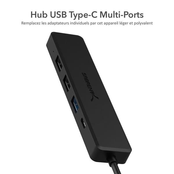 Övrig USB-kringutrustning Sabrent - HB-TC5P