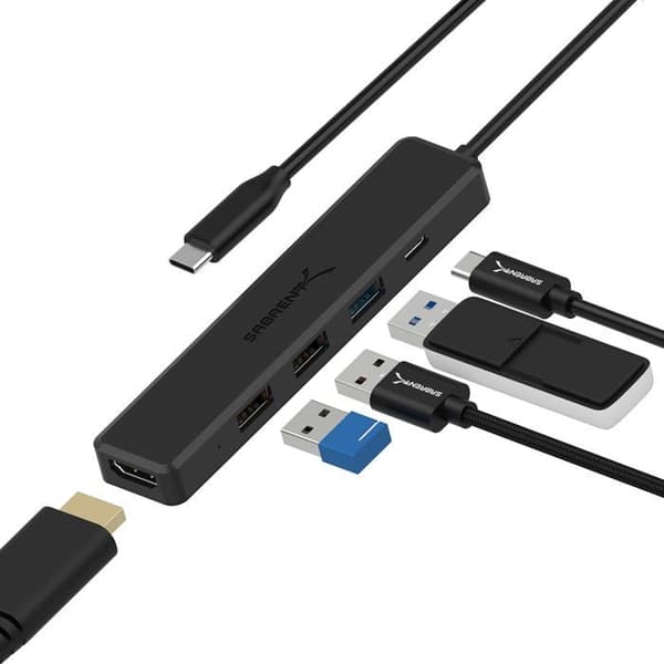 Övrig USB-kringutrustning Sabrent - HB-TC5P