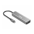 Miniatyrbild 4 av 4: USB-grafikadapter - EQUIP - 133485 - 3840 x 2160 pixlar - USB Type-C - Svart/Silver aluminium