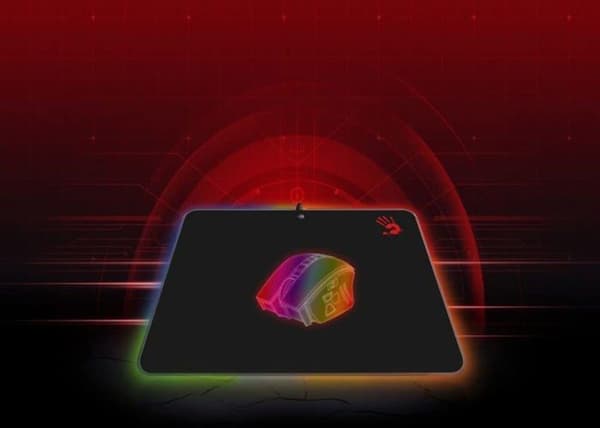 Andra A4tech usb-enheter - A4TPAD46015 - Blodig RGB-buffert ()