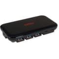 Miniatyrbild 1 av 4: USB-hubb - ROLINE - 3X Typ C + 4X Typ A - 10 Gbit/s - Automatisk upptäckte - Svart