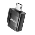 Miniatyrbild 3 av 6: Hoco Adapter OTG USB-C Till USB-A 3A UA31C - Svart