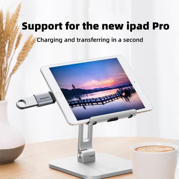 "Philips Type-C til USB 3.0 Adapter OTG Converter til telefon, bærbar computer, MacBook - SWR3001A / 93 "