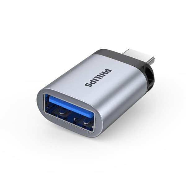 "Philips Type-C til USB 3.0 Adapter OTG Converter til telefon, bærbar computer, MacBook - SWR3001A / 93 "