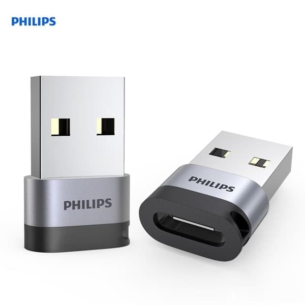 Philips USB 2.0 til Type-C OTG Adapter Converter til Telefon, Laptop, MacBook - SWR3001B/93