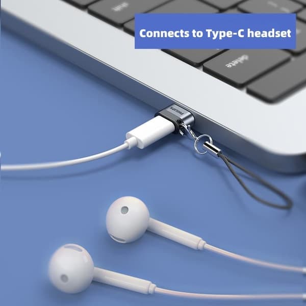 Philips USB 2.0 til Type-C OTG Adapter Converter til Telefon, Laptop, MacBook - SWR3001B/93