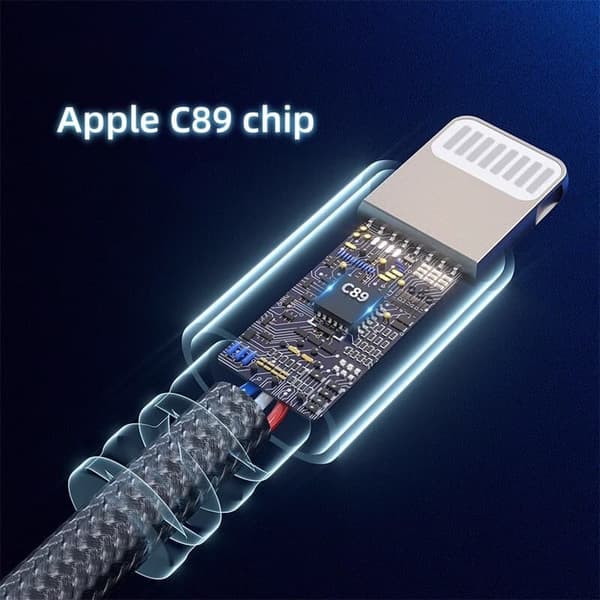 Philips Lightning til 3,5 mm hovedtelefonadapter til iPhone - OTG Audio Converter Cable SWR1504D