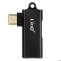 Miniatyrbild 6 av 6: OTG USB-adapter till USB-C och USB-C-laddning 100W överföring 5Gbps LinQ svart