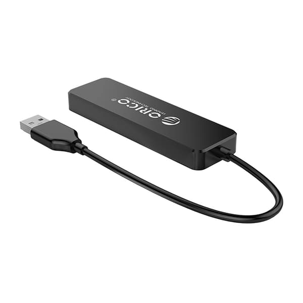 Orico USB-A Hubb 4xUSB-A 2.0 FL01 - Svart