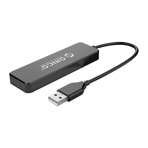 Orico USB-A Hubb 4xUSB-A 2.0 FL01 - Svart