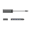 Miniatyrbild 2 av 3: Orico USB-A Hubb 4xUSB-A 3.0 - Svart