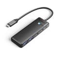 Miniatyrbild 1 av 3: Orico Hubb 2xUSB-A 3.0 2xUSB-C 3.0 - Svart