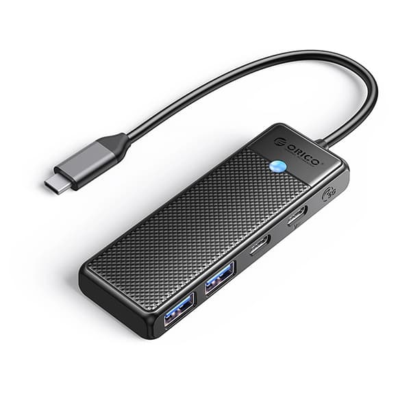 Orico Hubb 2xUSB-A 3.0 2xUSB-C 3.0 - Svart