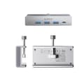 Miniatyrbild 2 av 2: Orico Hubklämma-monterad 3xUSB-A 3.0, 1xUSB-C 3.0 - Silver