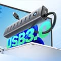 Miniatyrbild 3 av 4: Orico Hubb 7xUSB-A 3.0 1xUSB-C 5V/3A 1m - Grå