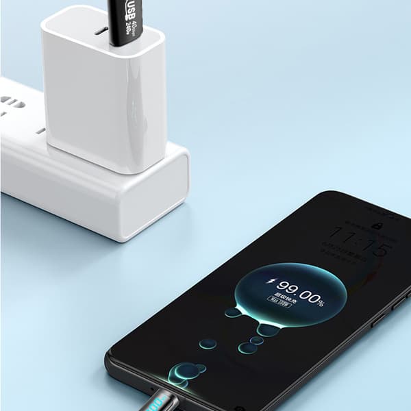 INF 240W USB4 Digital Display Cable - 40Gbps Data & 8K Video 1 m