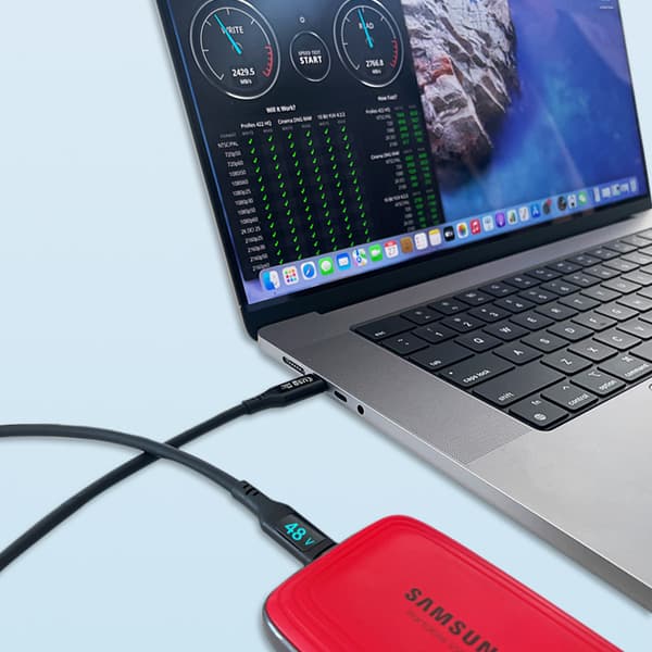 INF 240W USB4 Digital Display Cable - 40Gbps Data & 8K Video 1 m