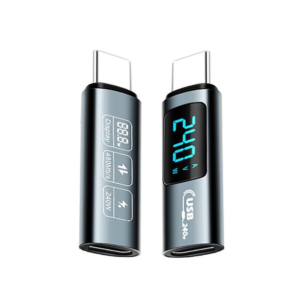 INF 240W USB 2.0 Digital Display Adapter Grå