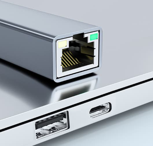 USB-verkkoportti verkkokaapelimuunnin Type-C gigabitin verkkokortti tabletille, matkapuhelimelle