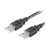 USB 2.0-kabel - EETEUROPARTS - Typ A (H) - 50 cm - Svart - Hi-Speed USB
