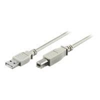USB-kabel - Mikroanslutning - 5 m - Typ A (M) till Typ B (M) - 4 stift - Svart