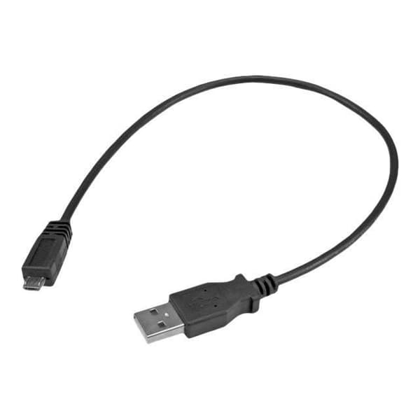 1 m USB 2.0 A till Micro B-kabel - STARTECH - Svart - Livstidsgaranti