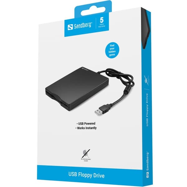 Sandberg USB-diskettenhet