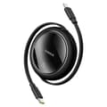 Pikkukuva 1 / 6: Baseus Free2Pull Laajennettava USB-C - iPhone Lightning -pikalatauskaapeli 1 m 20 W Musta