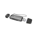 Miniatyrbild 1 av 2: LECTOR DE TARJETAS NATEC SCARAB 3 USB 3.1 GEN 1 USB-A + USB-C SD-MICRO SD