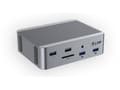 Pikkukuva 1 / 5: LMP USB4 SuperDock 2 15-porttinen telakointiasema MAC ja PC hopea