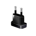 Miniatyrbilde 4 av 4: INF Europeisk standard svart adapterplugg 4.0mm - Reiseessensielt