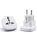 Miniatyrbilde 3 av 4: INF Europeisk standard reiseadapter Hvit