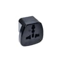 Miniatyrbilde 4 av 4: INF Reiseadapter - Europeisk Standard, Kompakt Design Sort