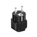 Miniatyrbilde 1 av 4: INF Europeisk standardadapter - rent kobber Sort