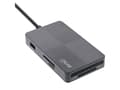 Miniatyrbild 1 av 5: InLine 66772F, CF, Memory Stick (MS), MicroSD (TransFlash), SD, xD, Grå, USB, 0,3 m, MacOS, Android