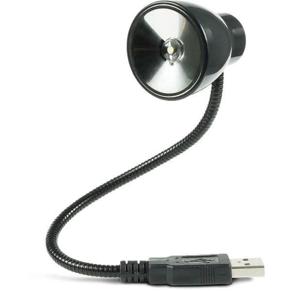 USB-lampa för laptop - SPEED LINK - Svart - Classic line - Flexibel skaft - På/av-brytare