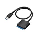 Miniatyrbillede 1 af 9: Lollanda SATA til USB 3.0 harddiskadapter – kompatibel med 2,5"/3,5" HDD/SSD, understøttelse af UASP-protokoller