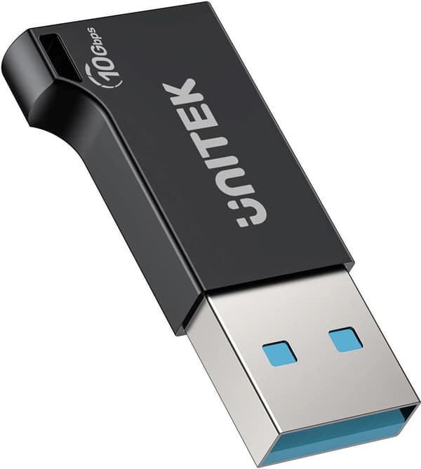 UNITEK ADAPTER USB-A - USB-C 10 DKK M/F CZARNY