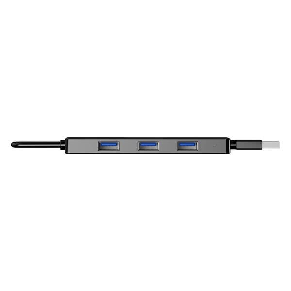 UNITEK HUB USB-A 4X USB-A 5 GBPS, SORT
