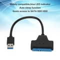 Miniatyrbillede 2 af 6: USB3.0 SATA-adapter til 2,5" 3,5" SATA-harddiske